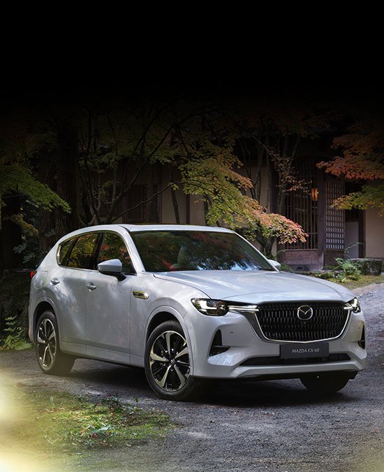 Hero image showing car on road